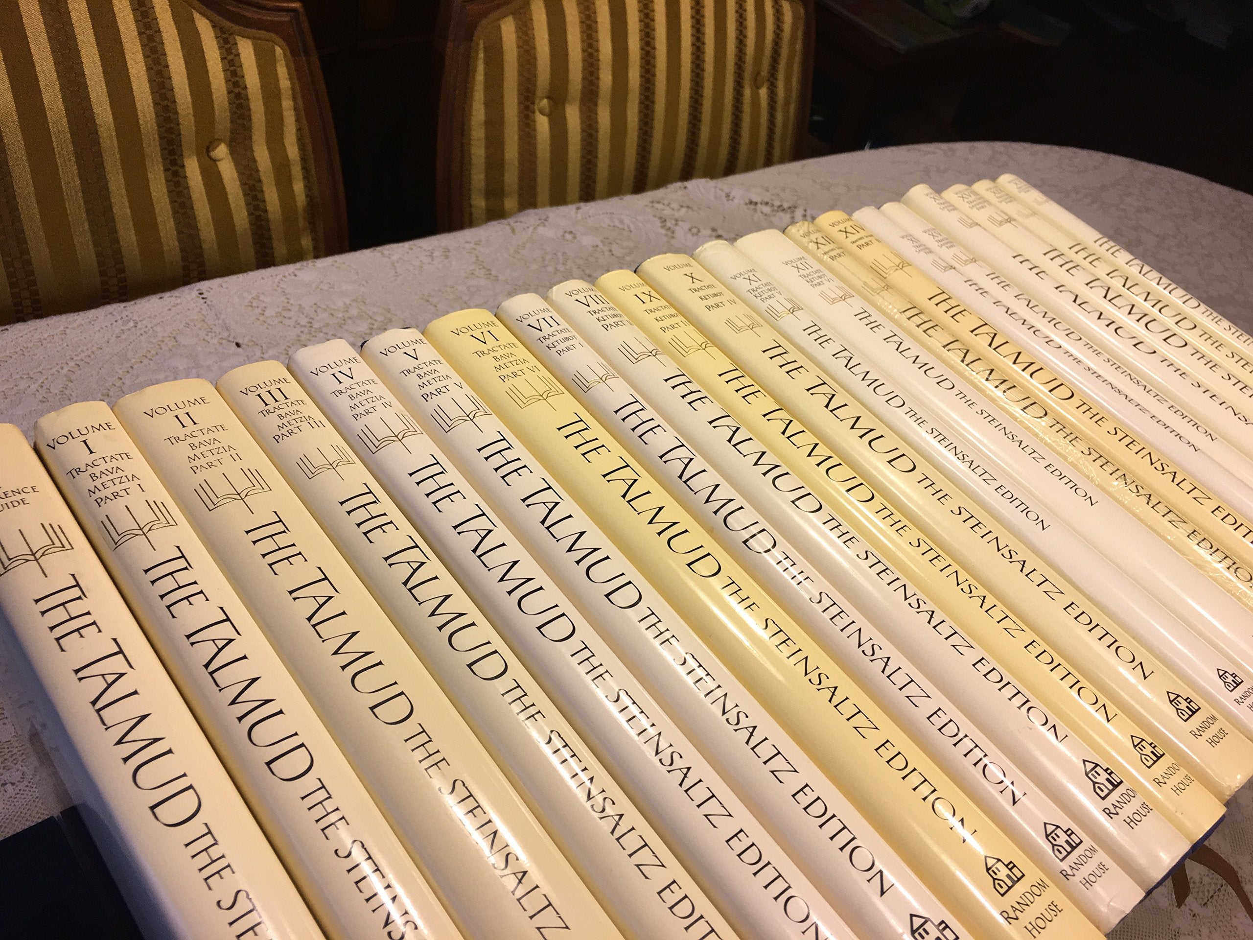 The Talmud, The Steinsaltz Edition: A Reference Guide (English and Hebrew Edition),Used