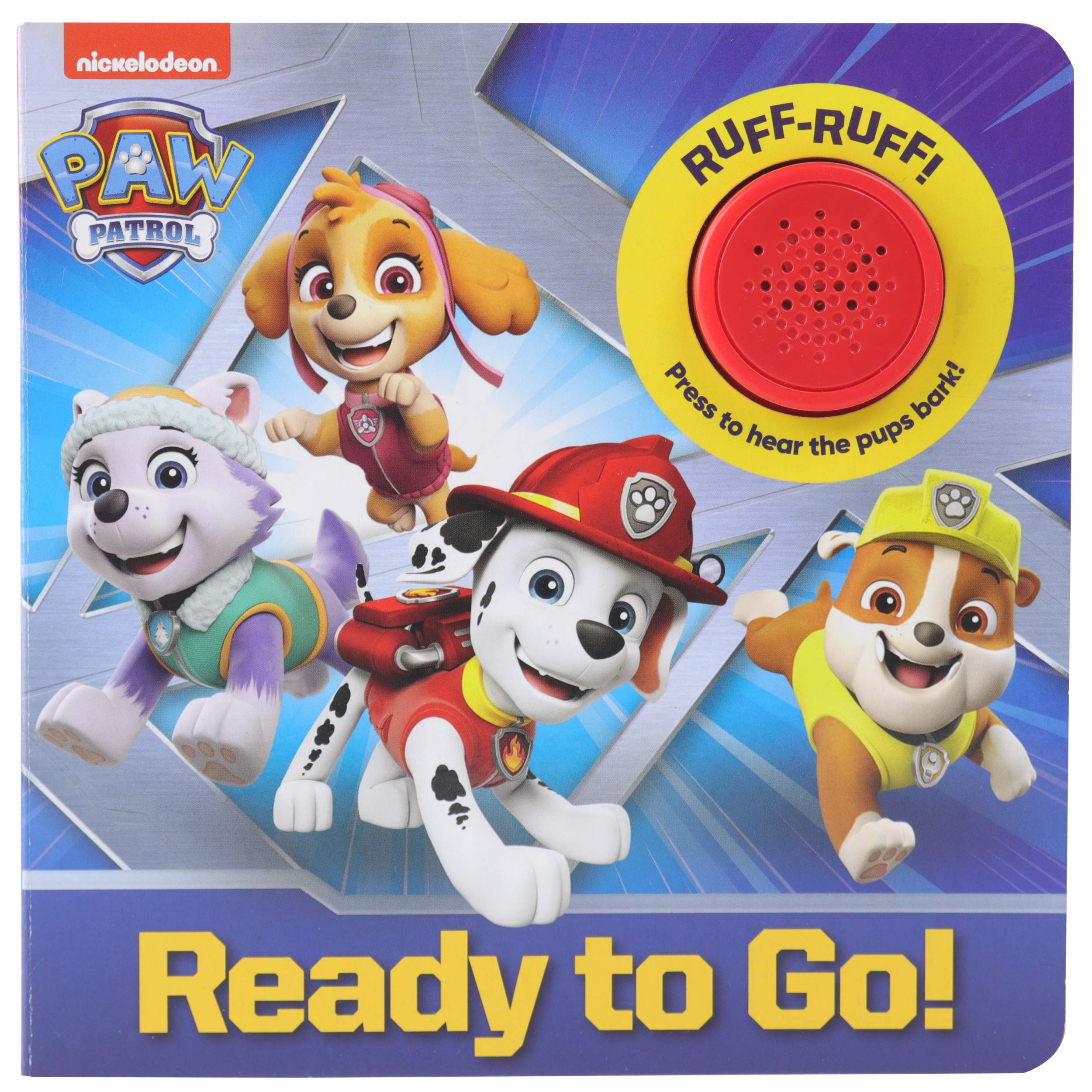 PAW Patrol Marshall, Skye, Everest and More!  Ready to Go! Sound Book  PI Kids (PlayASound),Used
