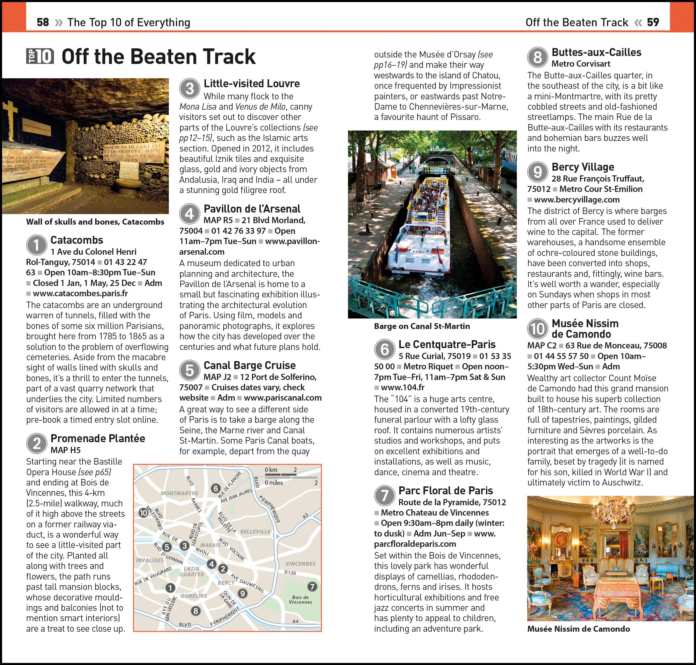 Dk Eyewitness Top 10 Paris (Pocket Travel Guide)-used