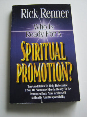 Who Is Ready for a Spiritual Promotion,Used