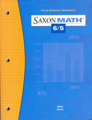Fact Practice Workbook (Saxon Math 6/5),Used