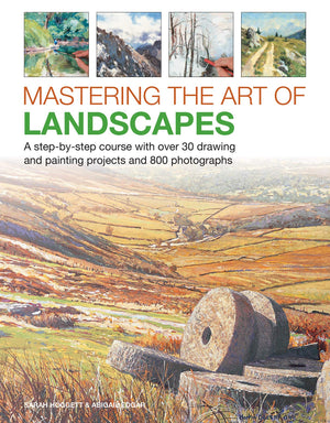 Mastering the Art of Landscapes: A StepByStep Course With 30 Drawing And Painting Projects And 800 Photographs,Used
