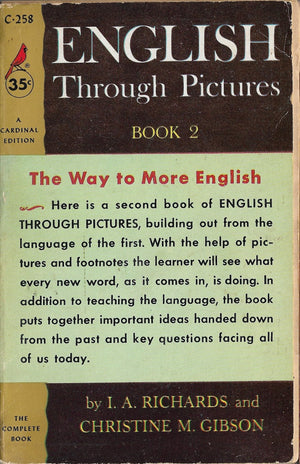 English Through Pictures, Book 2 and A Second Workbook of English (English Throug Pictures),Used