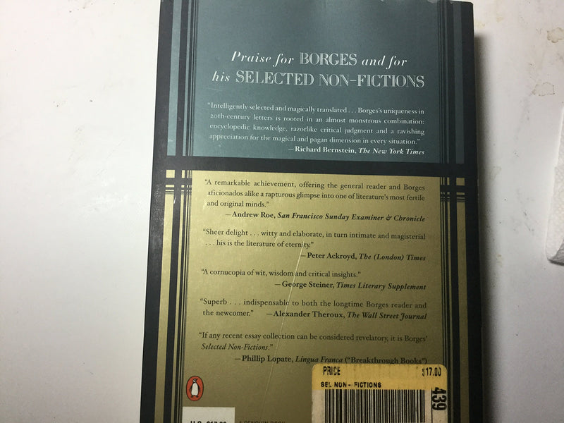 Borges: Selected Nonfictions,New