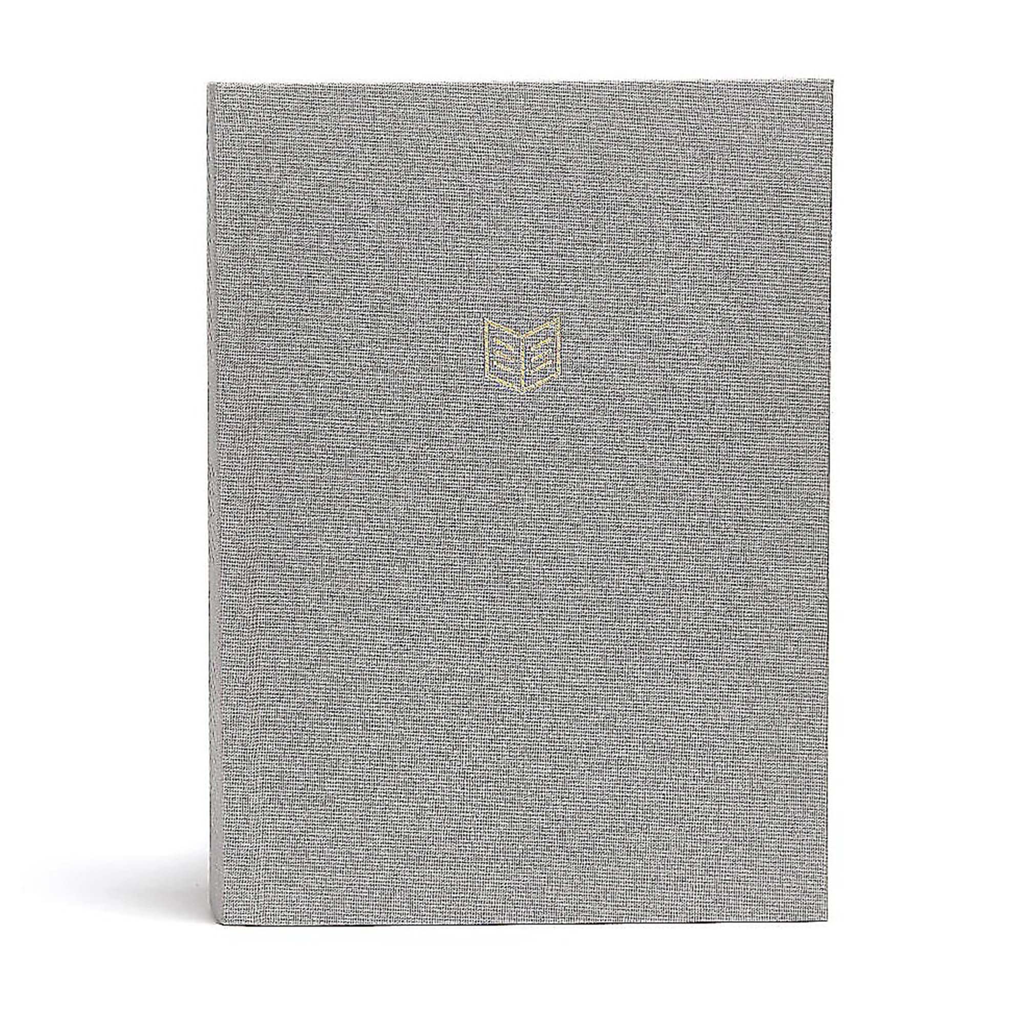 CSB She Reads Truth Bible, Gray Linen Cloth Over Board, Black Letter, FullColor Design, Wide Margins, Notetaking Space, Devotio,Used
