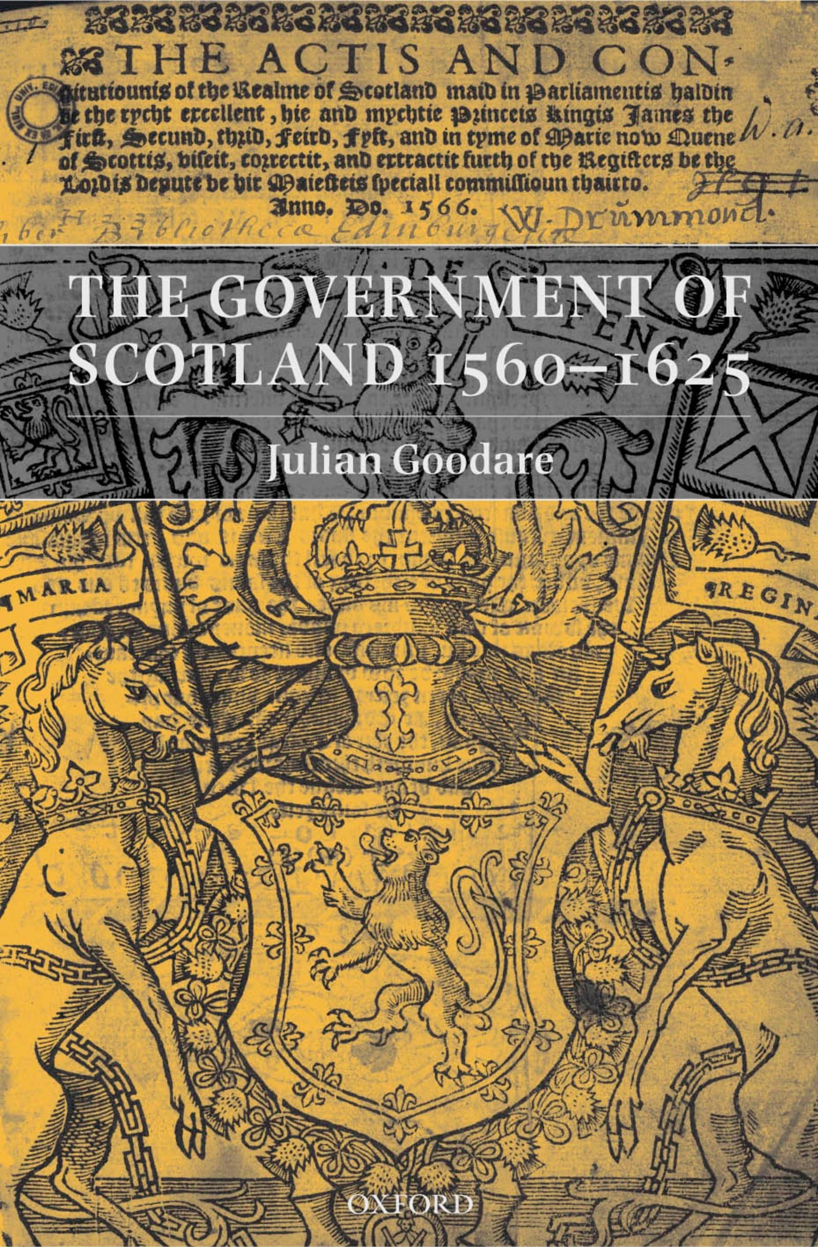 The Government Of Scotland 15601625