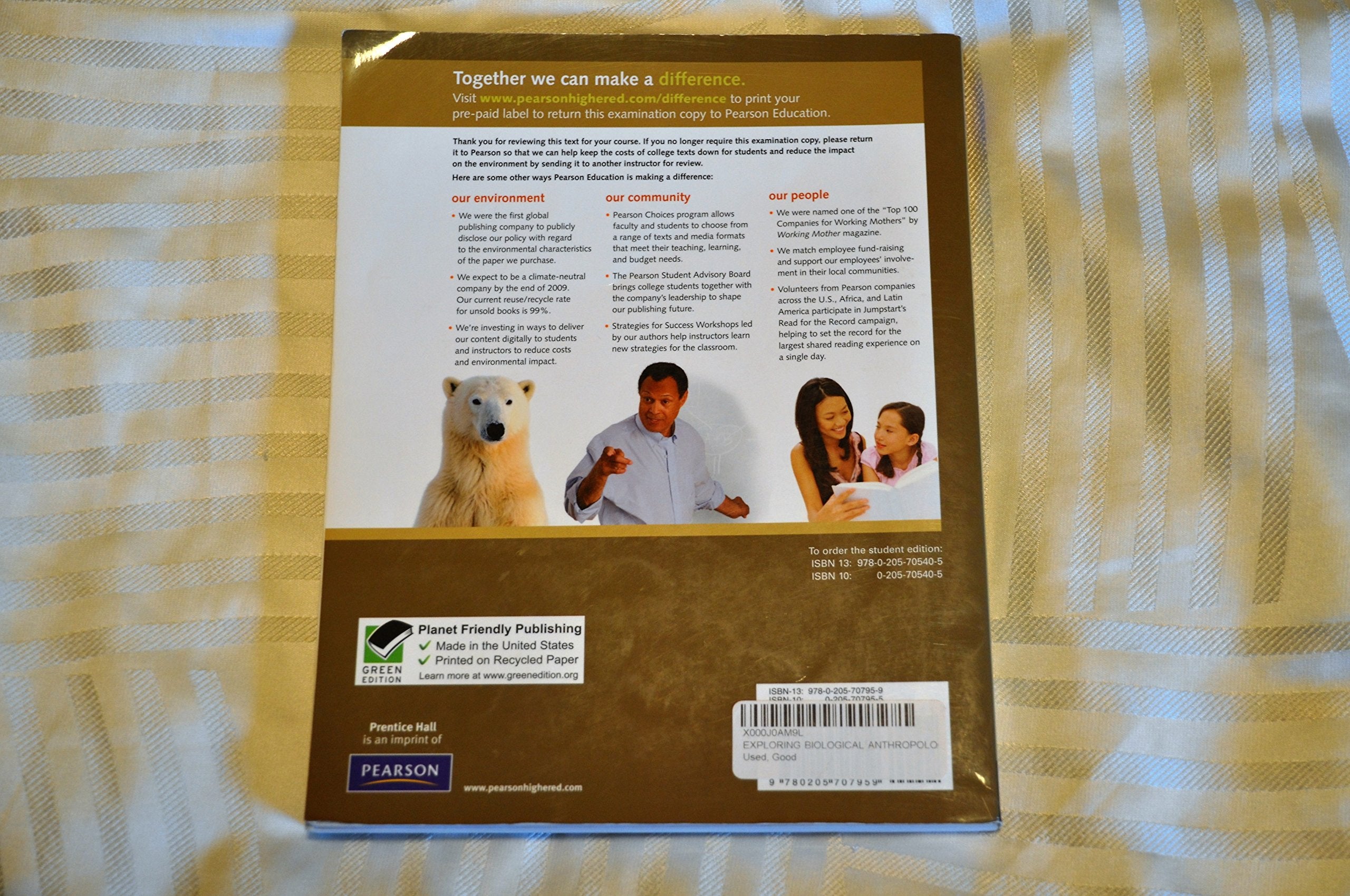 Exploring Biological Anthropology: The Essentials (2nd Edition,Used