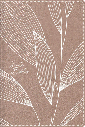 Nbla, Santa Biblia, Edicin Versificada, Tamao Bolsillo, Leathersoft, Con Cierre, Oro Rosa, Palabras De Jess En Rojo, Comfort Pri