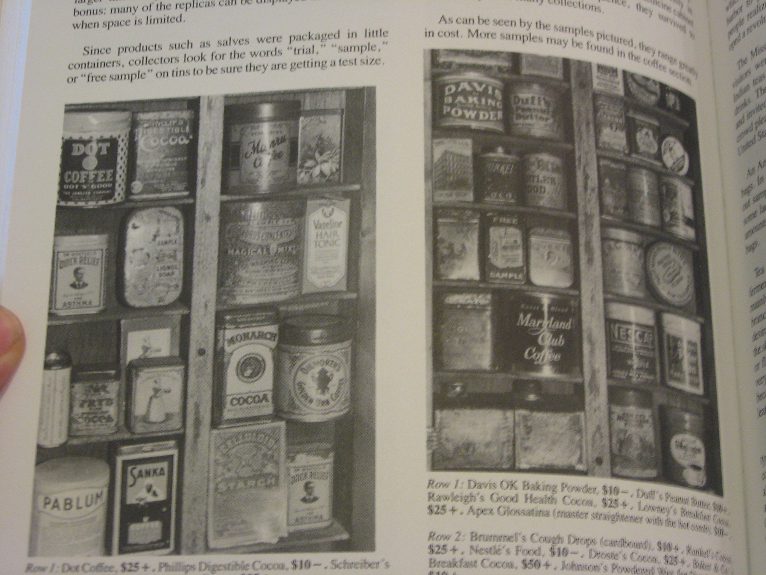 Tins 'N' Bins (Vintage Advertising Series),Used