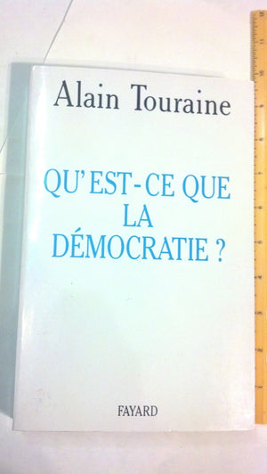 Qu'estce que la dmocratie ?,Used