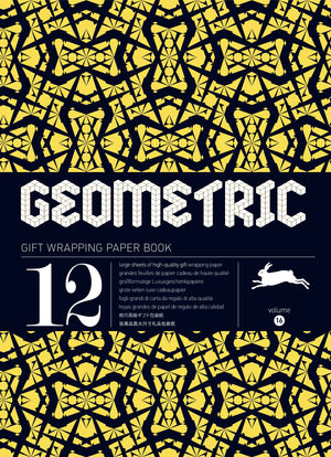 Geometric : Gift and creative paper book Vol.16 (Gift Wrapping Paper Book),Used
