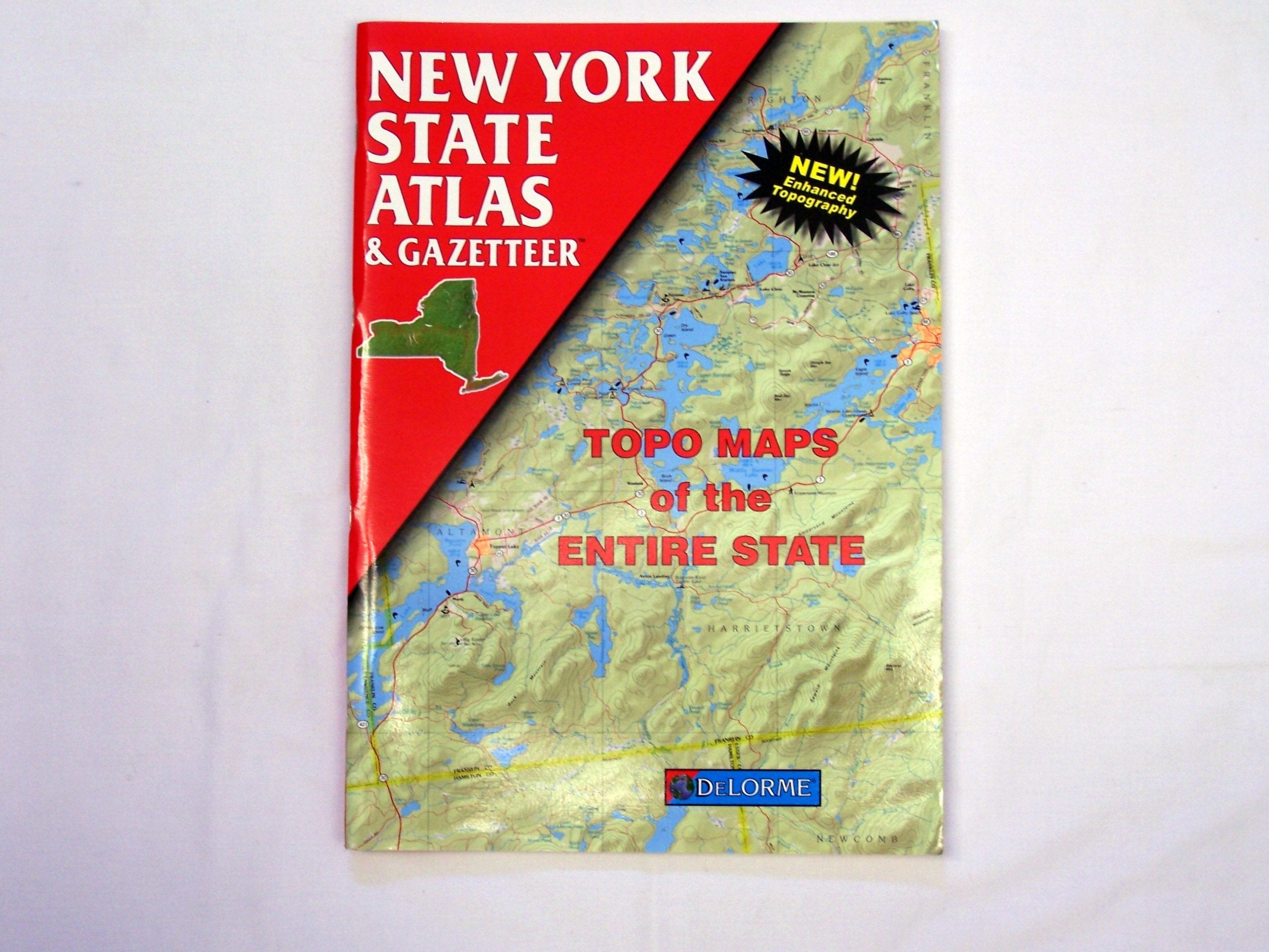 New York State Atlas and Gazetteer (New York State Atlas & Gazetteer),Used