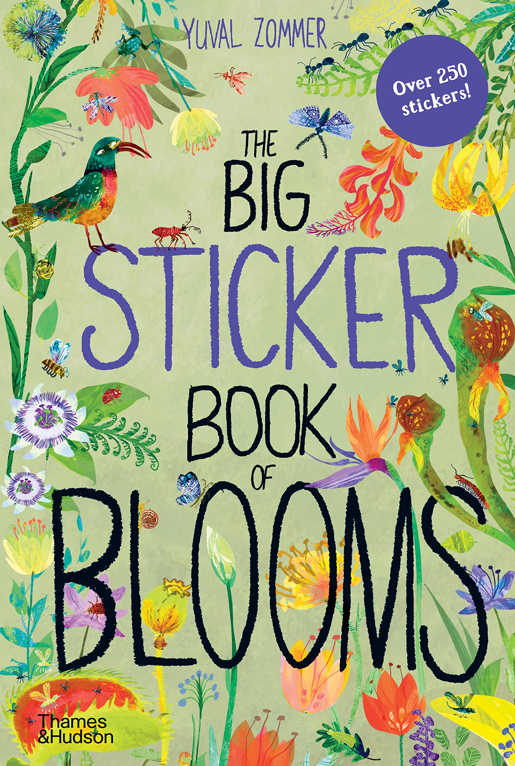 The Big Sticker Book Of Blooms (The Big Book Series),New