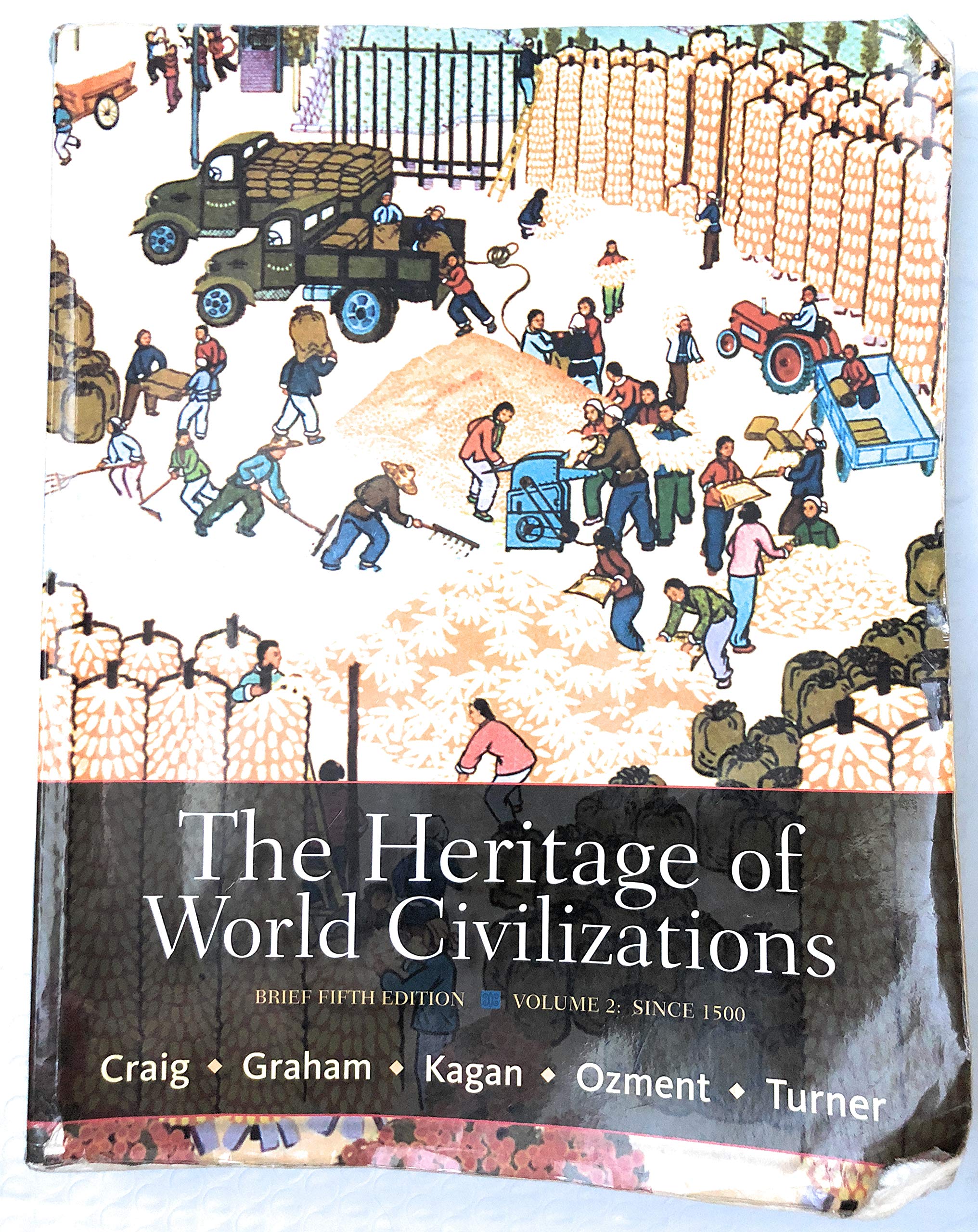 The Heritage of World Civilizations: Brief Edition, Volume 2 (5th Edition),Used