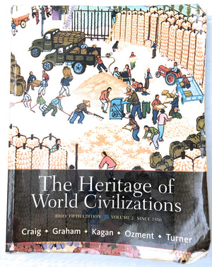 The Heritage of World Civilizations: Brief Edition, Volume 2 (5th Edition),Used
