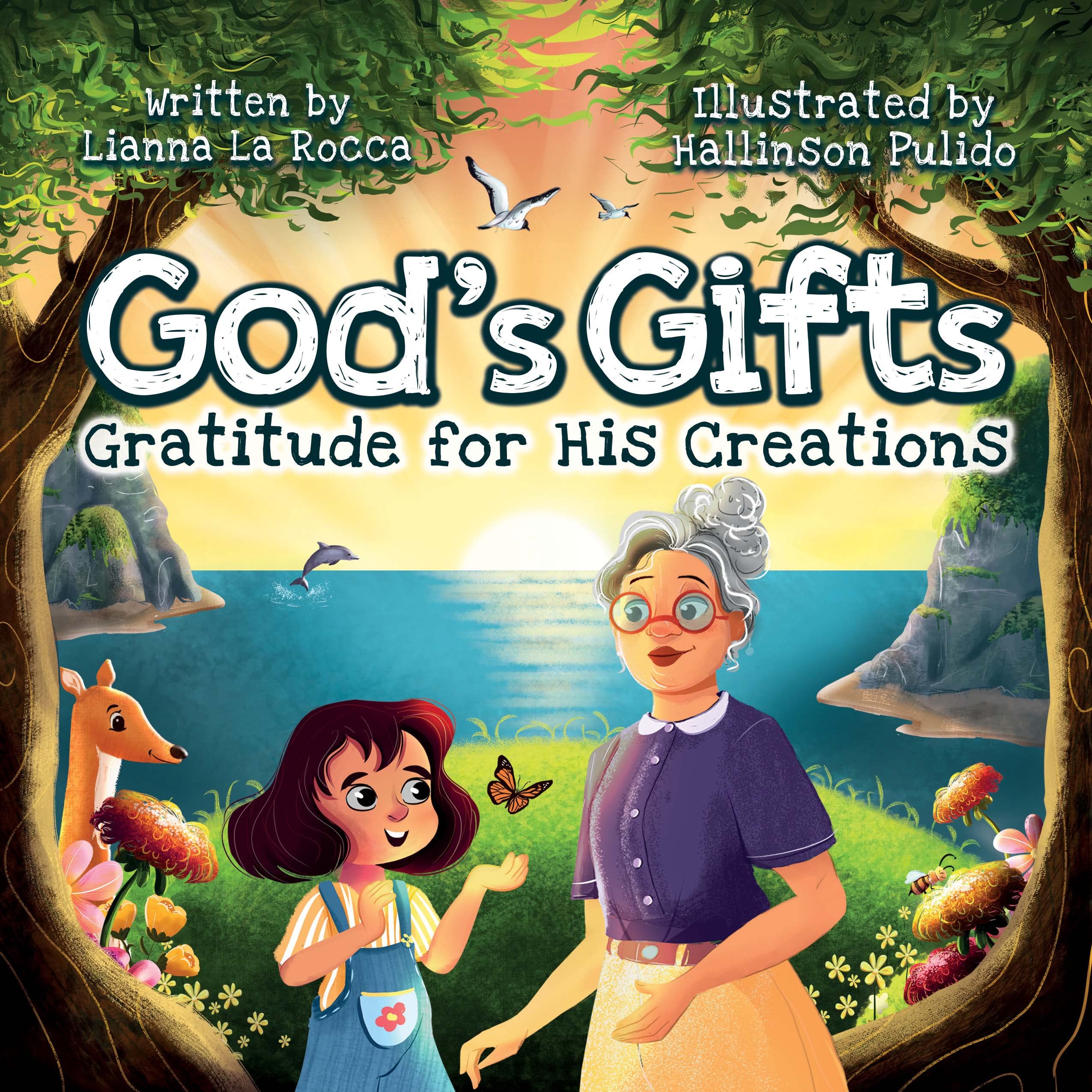 God's Gifts: Gratitude for His Creations  A Beautiful Christian Book for Kids Ages 16 About How God Gave Us the World In Seven,Used