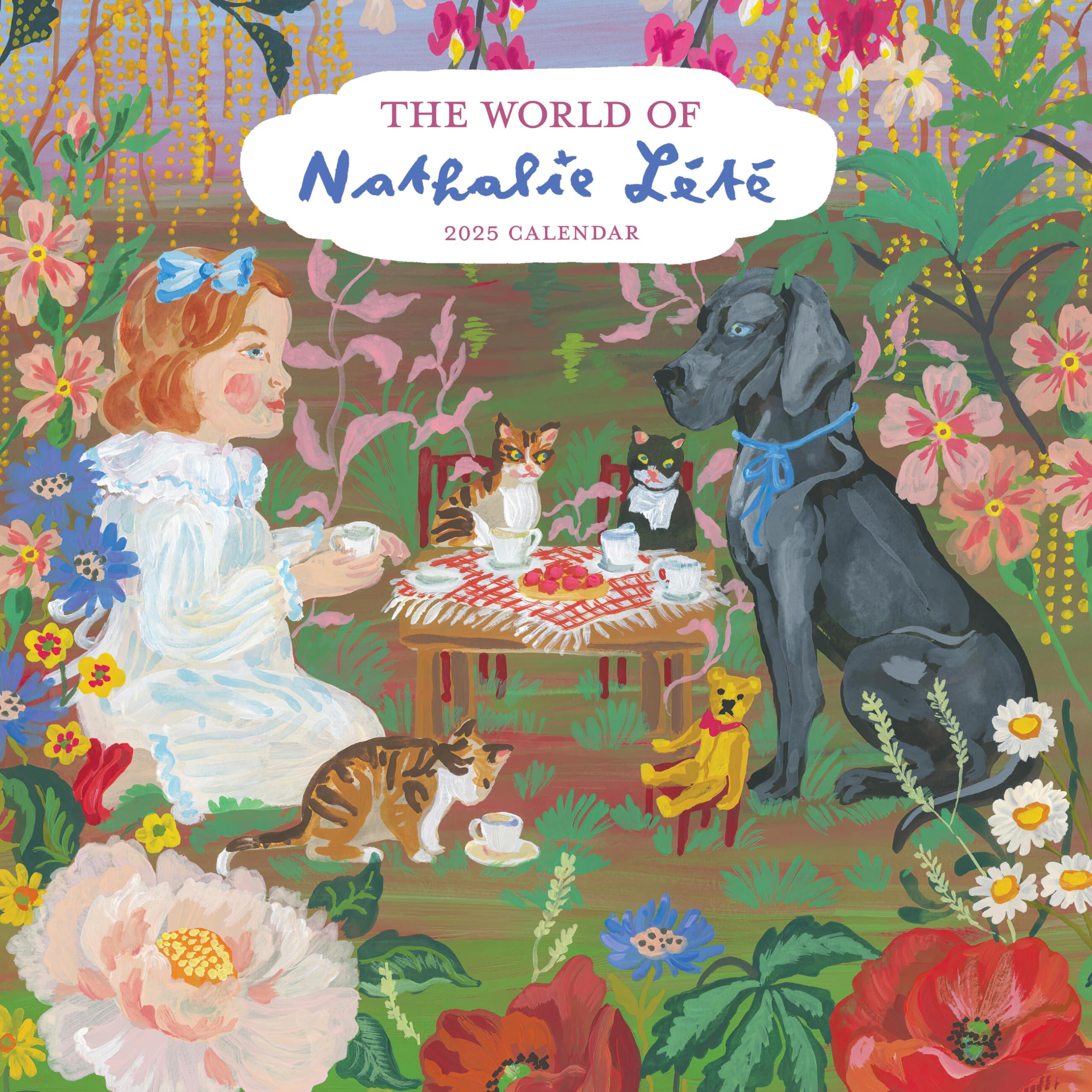 World Of Nathalie Lt Wall Calendar 2025: My Best Friends
