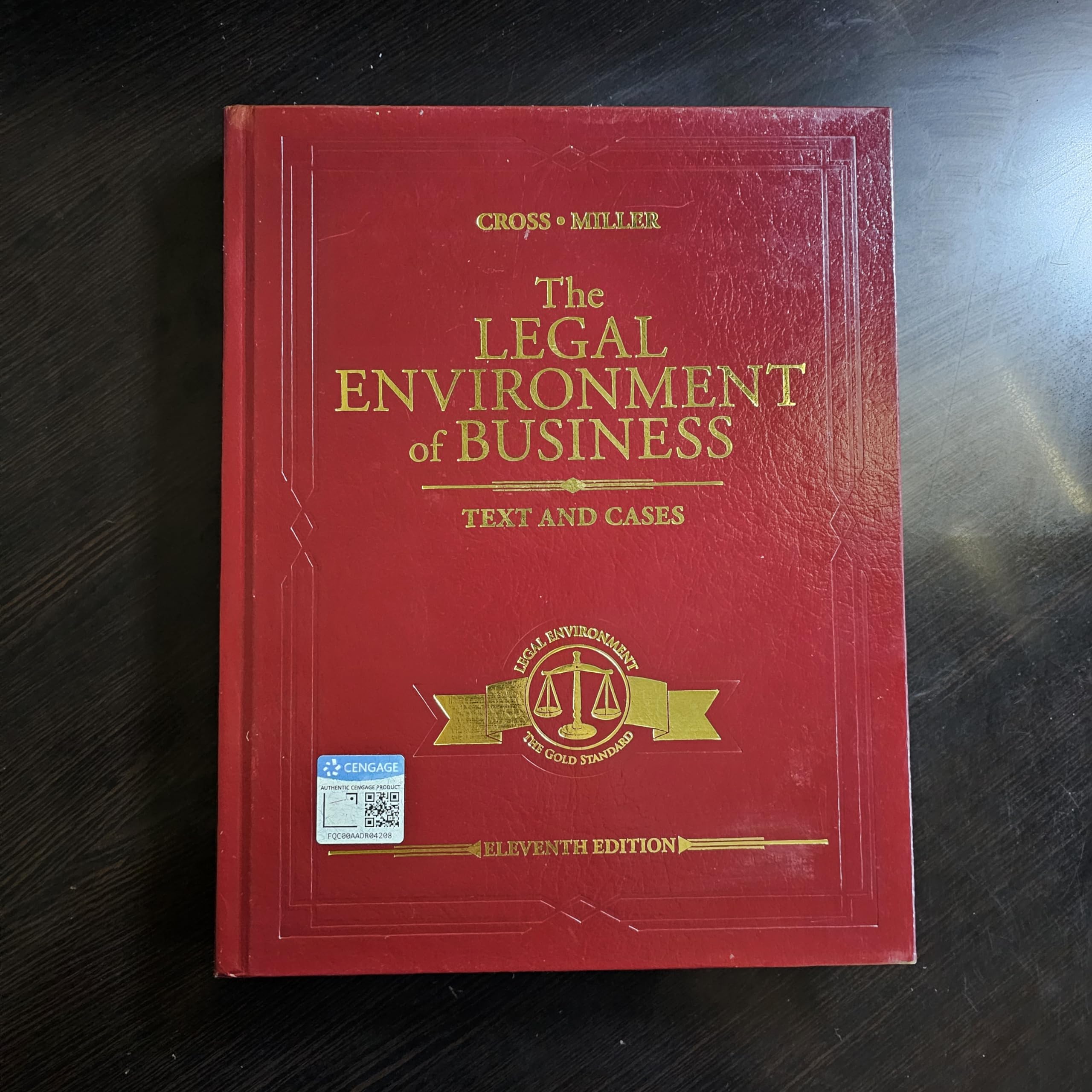 The Legal Environment of Business: Text and Cases (MindTap Course List),Used