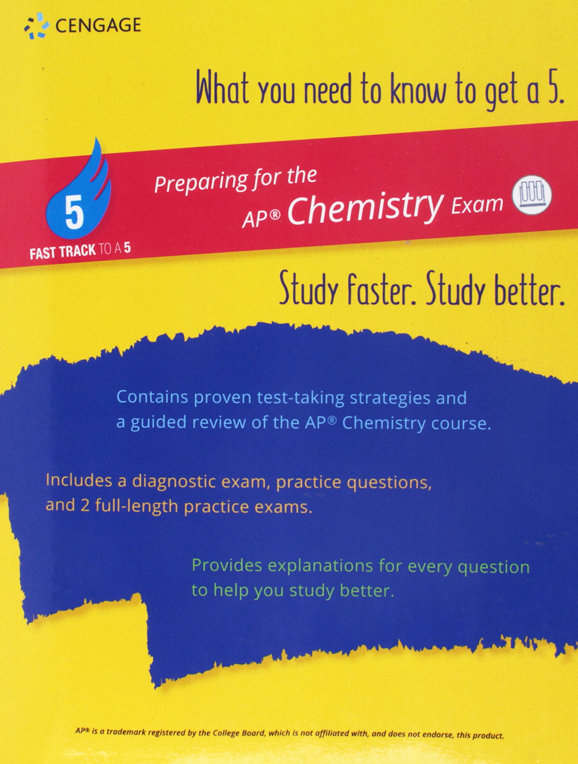 Fast Track to a 5 Test Prep for AP Chemistry,Used