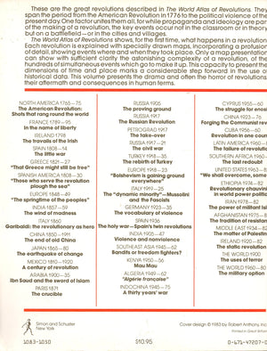 The World Atlas of Revolutions,Used