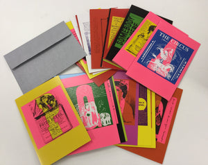 Corita Kent Circus Alphabet Design Boxed Notecards,New