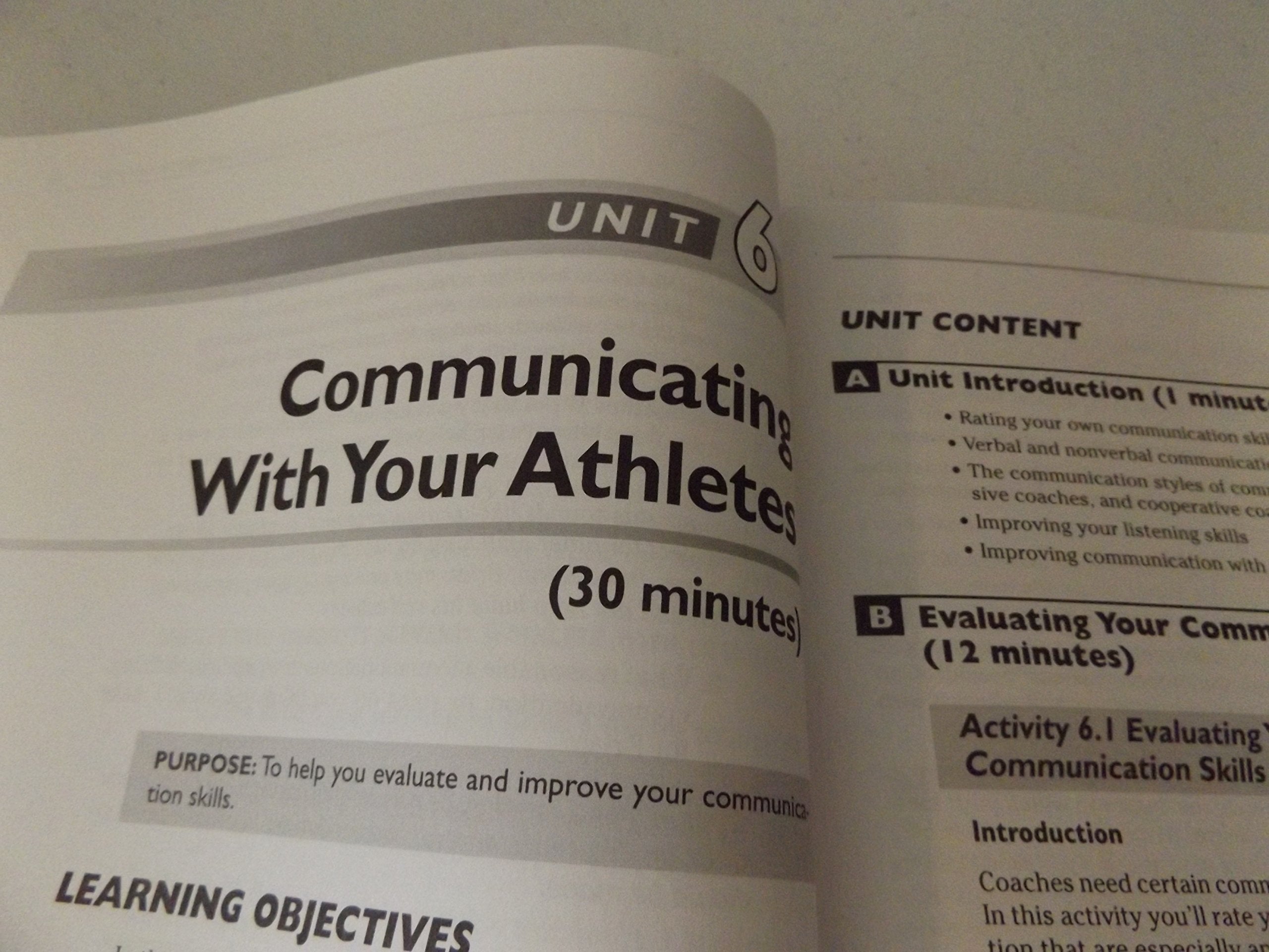 Coaching Principles Classroom Study Guide