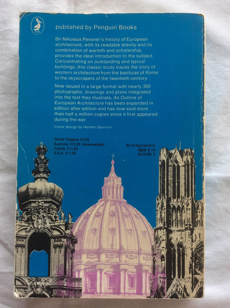 AN Outline of European Architecture,New