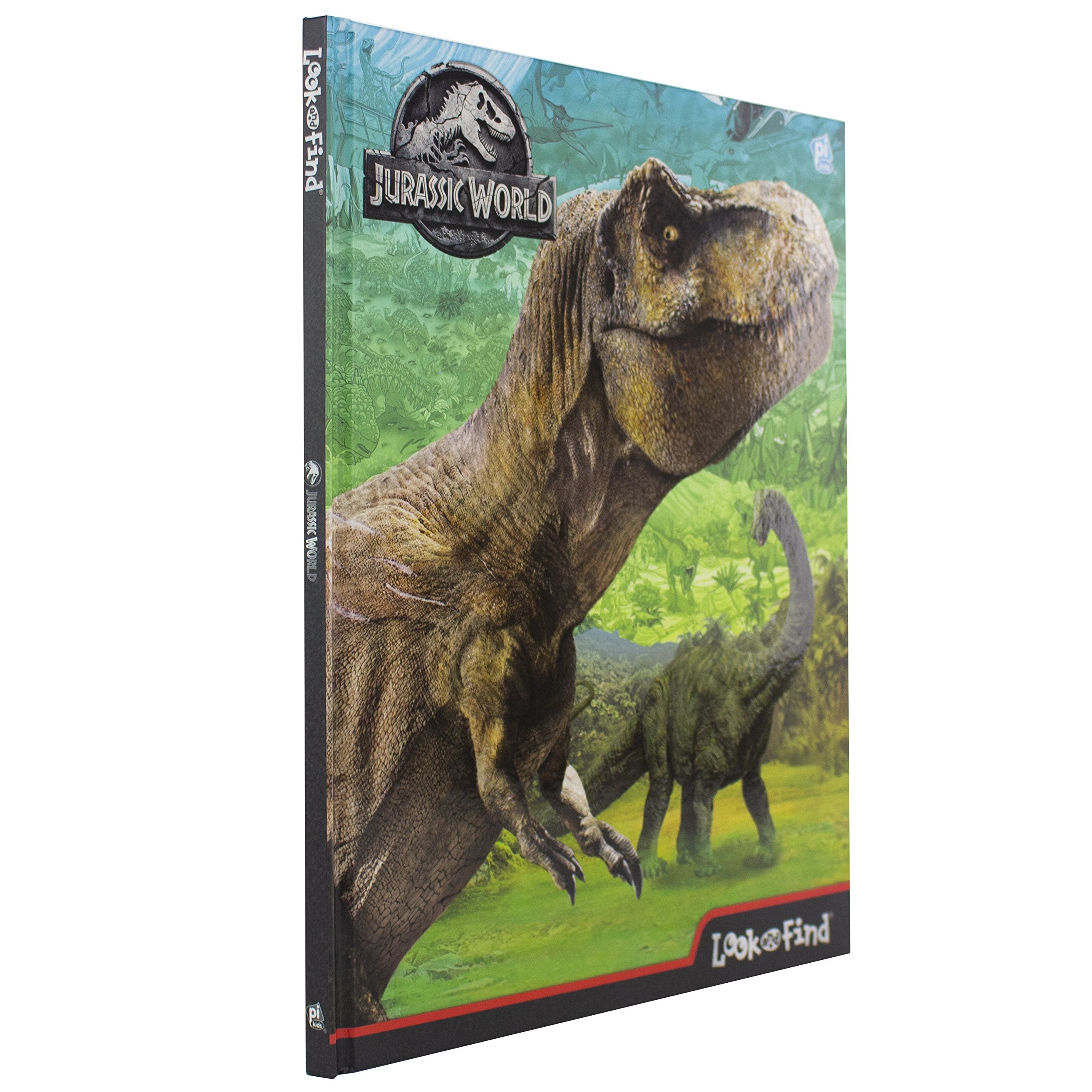 Jurassic World Look and Find Activity Book  PI Kids,Used