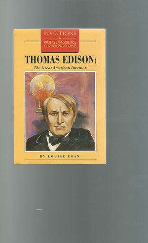 Thomas Edison: The Great American Inventor (Barrons Solution Series),Used