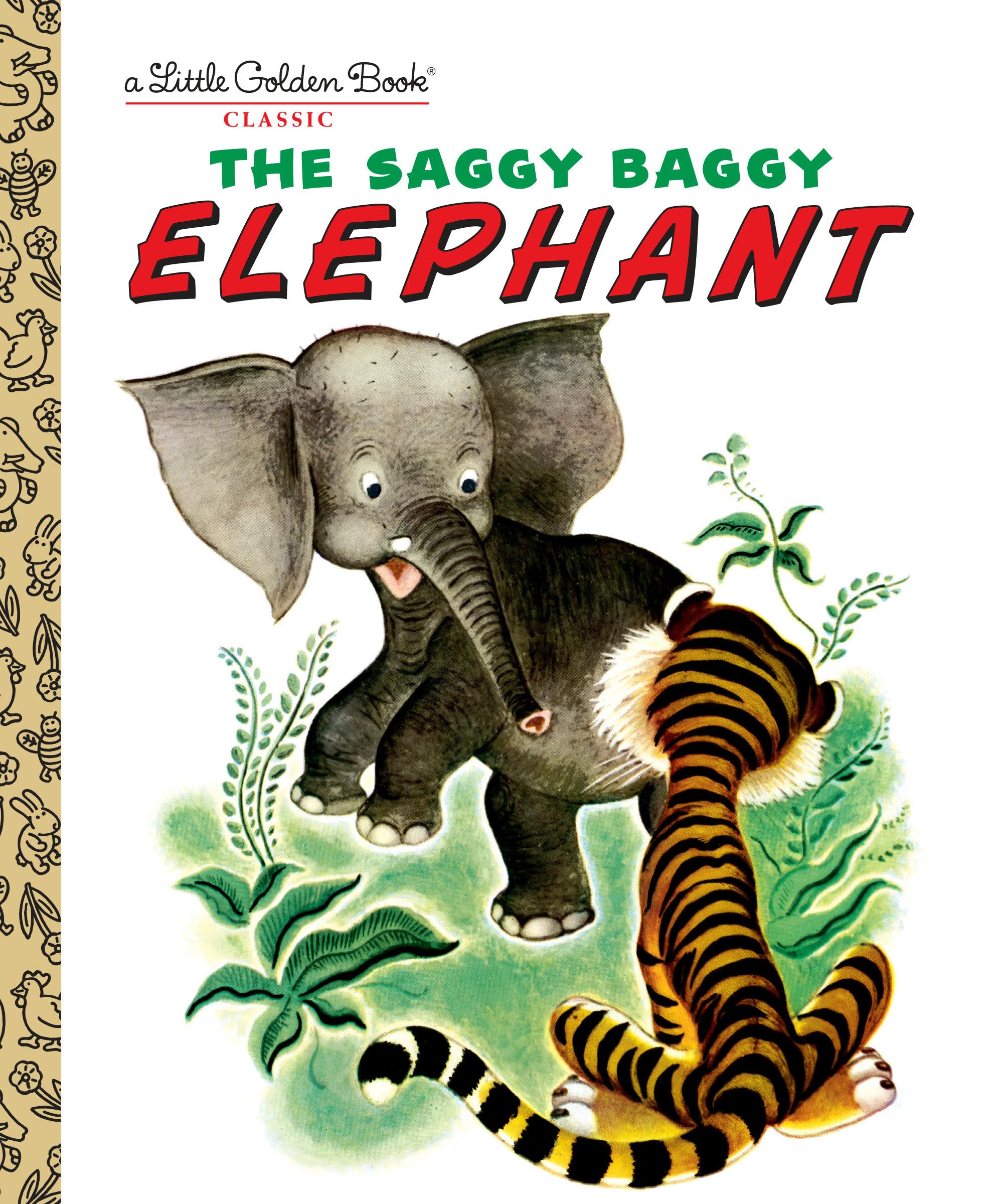 The Saggy Baggy Elephant (Little Golden Book),New