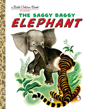 The Saggy Baggy Elephant (Little Golden Book),New