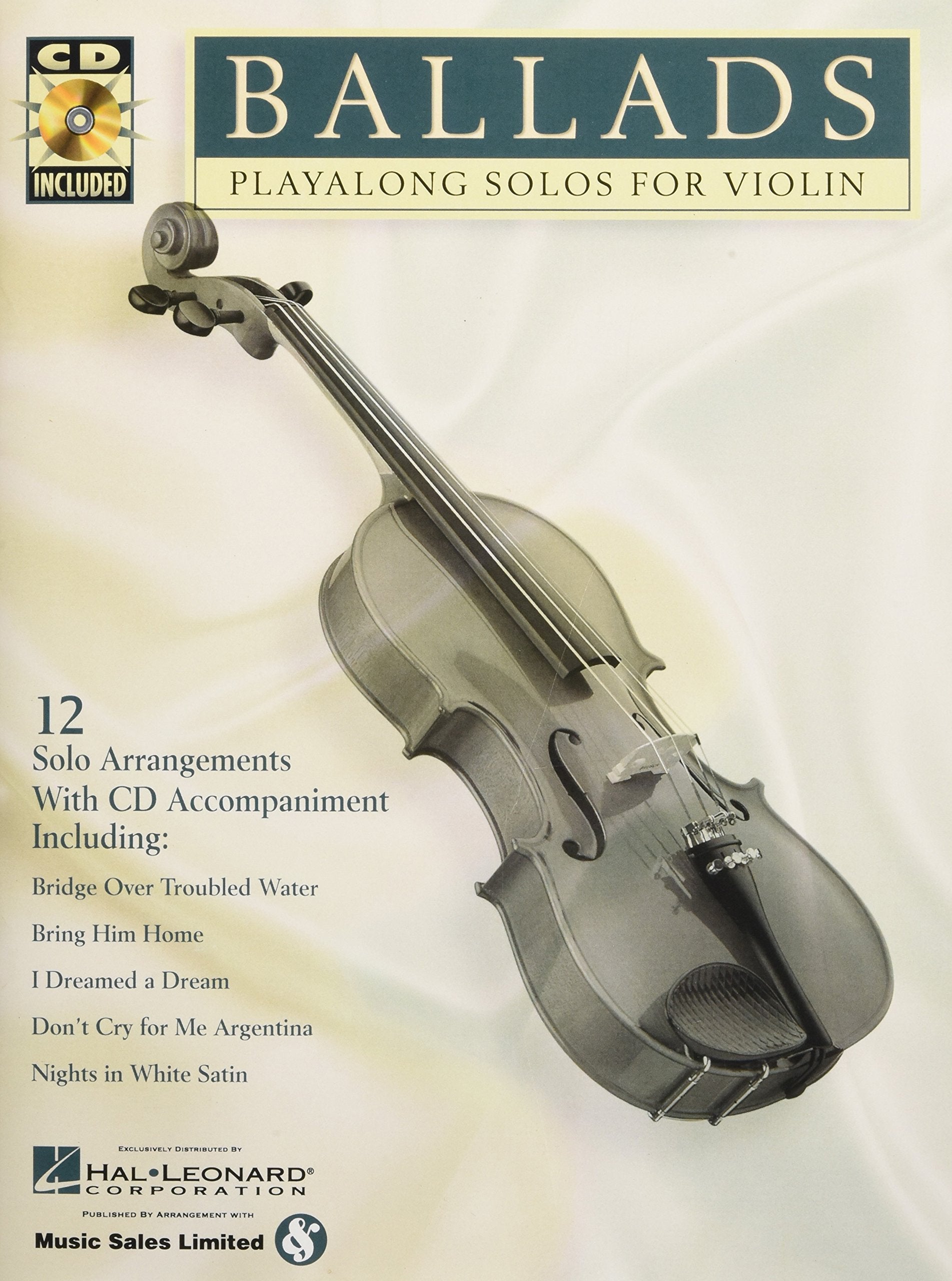 Ballads: Playalong Solos For Violin-used