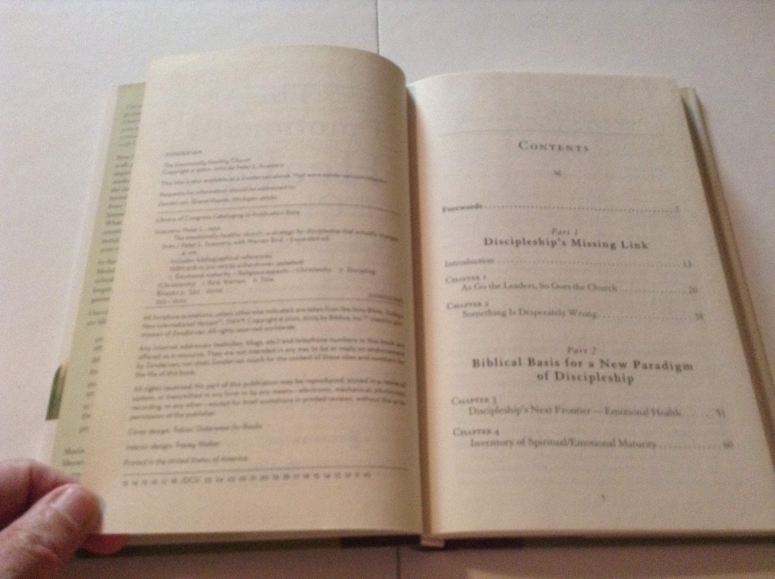 The Emotionally Healthy Church, Expanded Edition: A Strategy For Discipleship That Actually Changes Lives-new,New