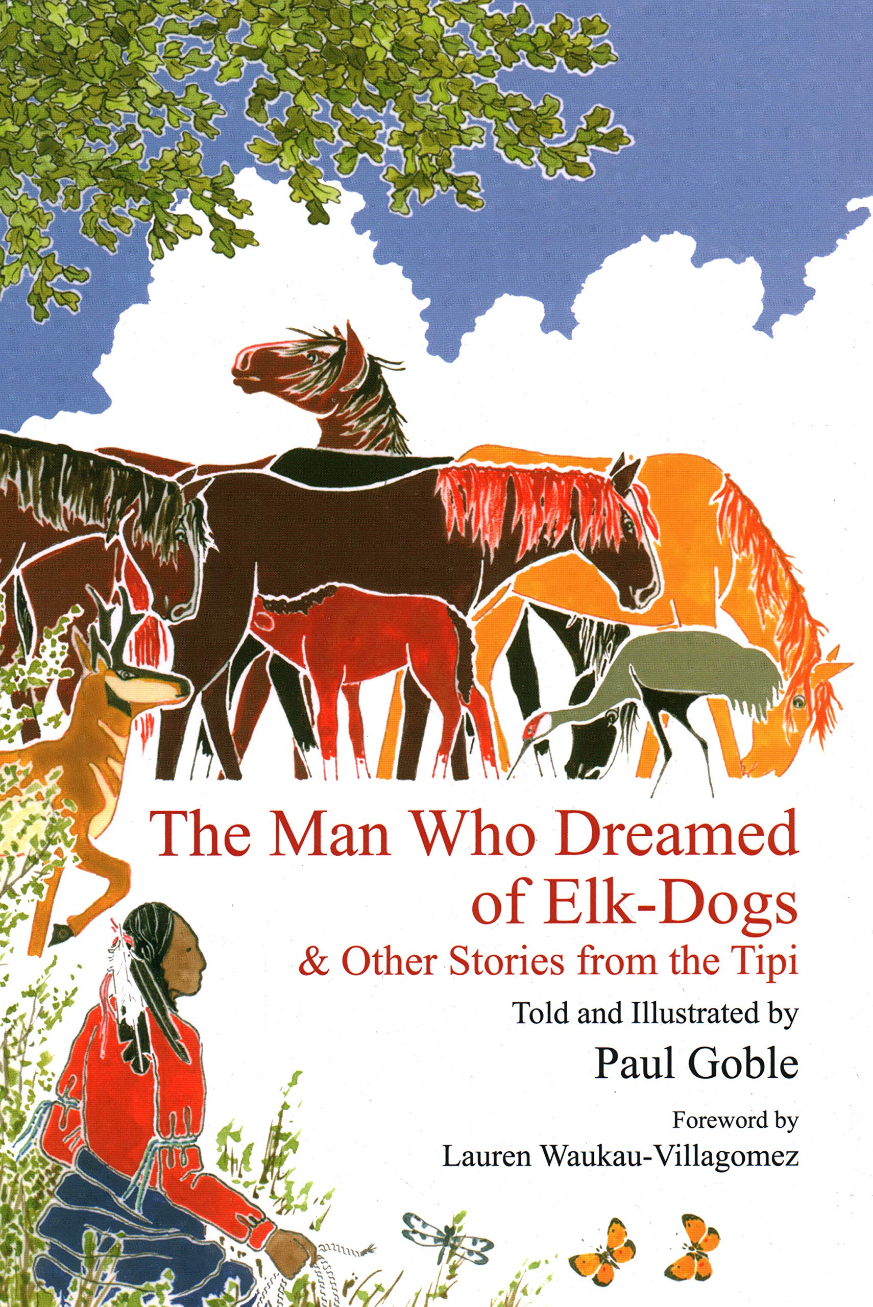 The Man Who Dreamed of Elk Dogs: & Other Stories from Tipi (Wisdom Tales),Used