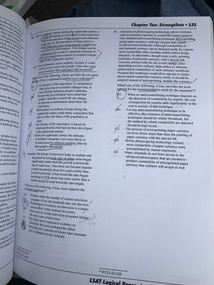 LSAT Logical Reasoning by Type, Volume 2: All 1,012 Logical Reasoning Questions from PrepTests 2140, Grouped by Type and Arrang,Used