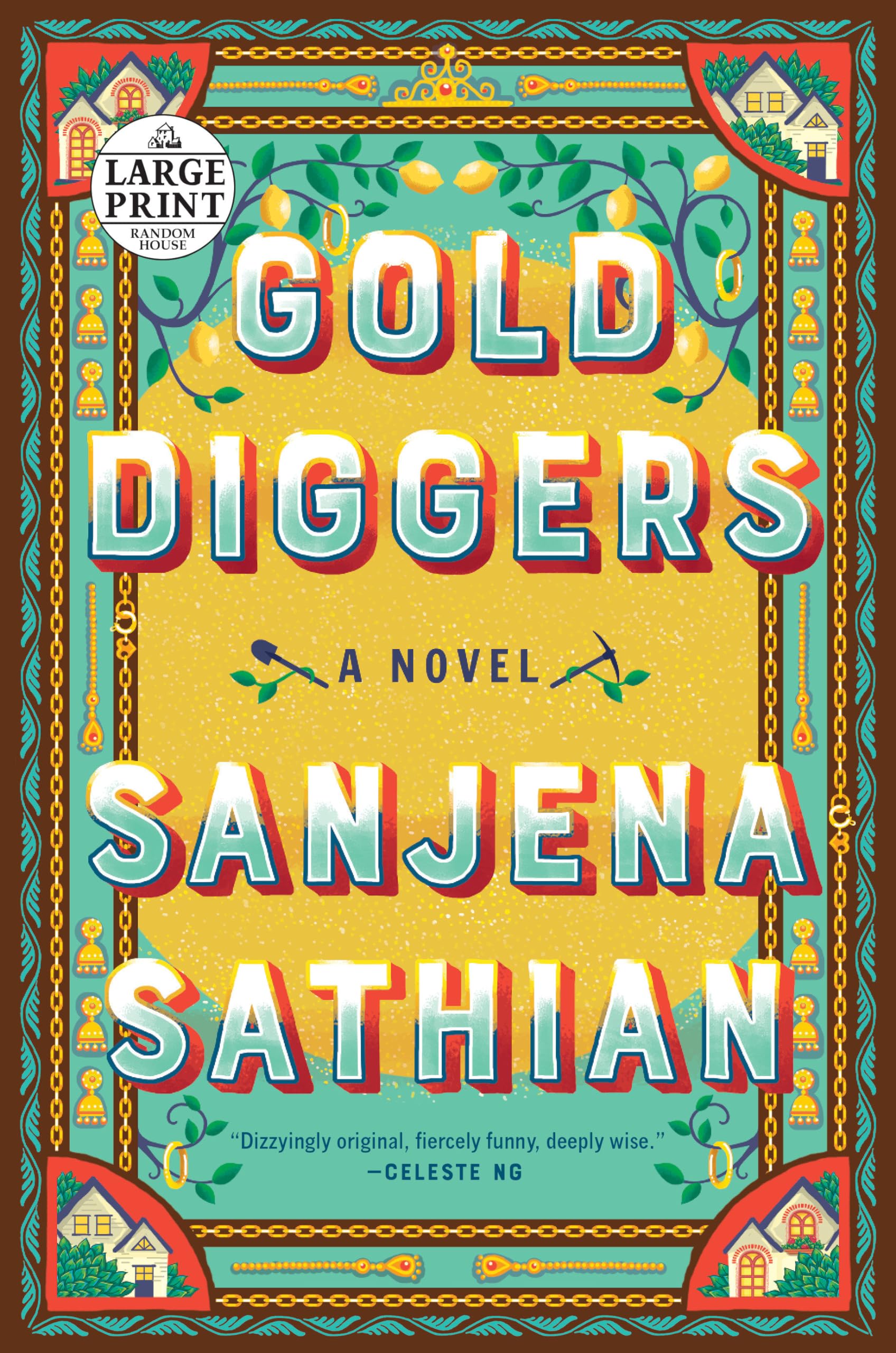 Gold Diggers: A Novel (Random House Large Print),Used