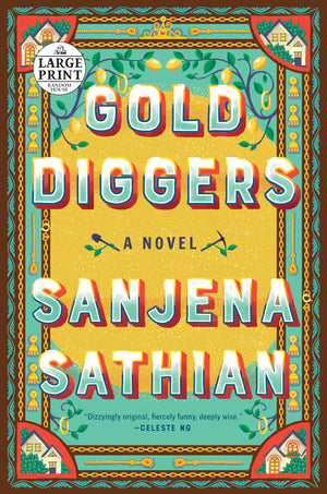 Gold Diggers: A Novel (Random House Large Print),Used