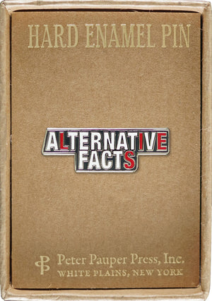 Alternative Facts  Hard Enamel Pin (Cloisonne Pin),Used