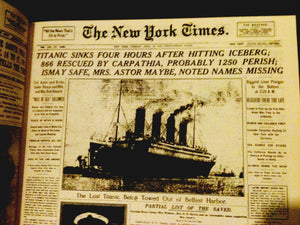 The New York Times Page One: Major Events 19001997 As Presented In The New York Times