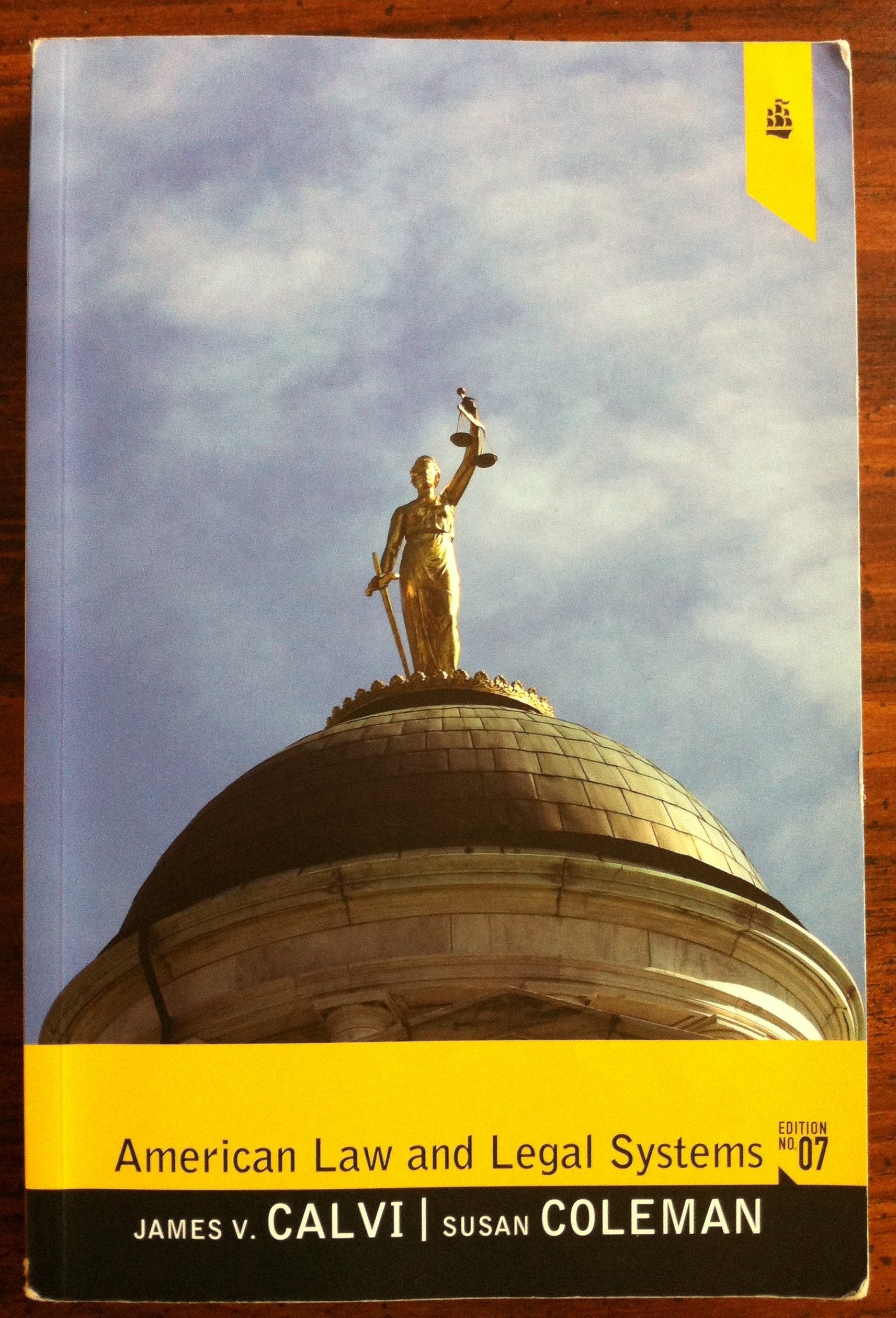 American Law and Legal Systems (7th Edition),Used