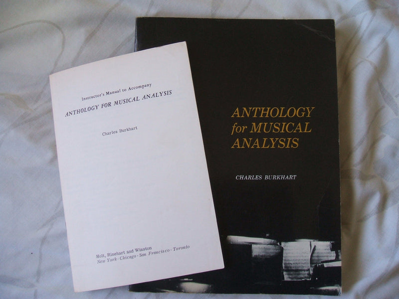 Anthology for Musical Analysis,Used