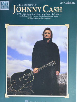 The Best Of Johnny Cash  Easy Guitar Songbook  27 Country Classics With Guitar Tabs And Chords  Includes Folsom Prison Blues I