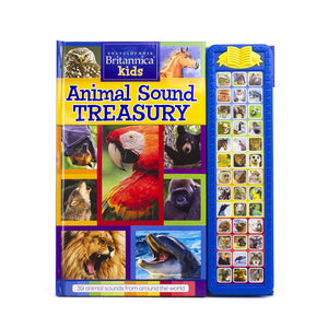Encyclopedia Britannica Kids  Animal Sound Treasury Book  Pi Kids,Used