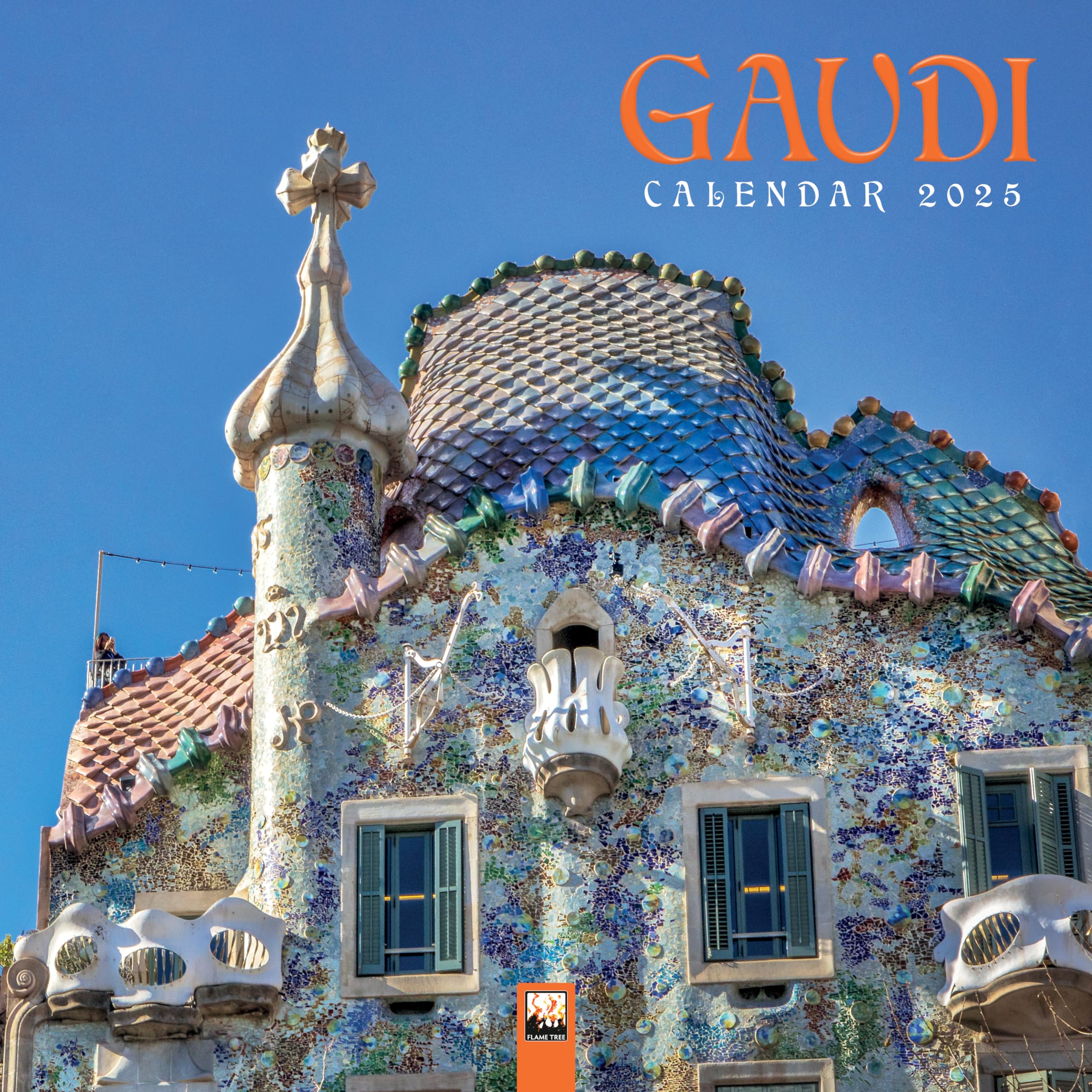 Gaud Wall Calendar 2025 (Art Calendar),New