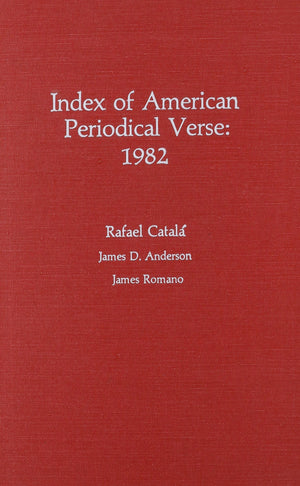 Index Of American Periodical Verse,New