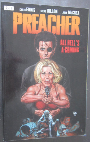 Preacher VOL 08: All Hell's AComing (Dc Comics Vertigo, Book 8),Used