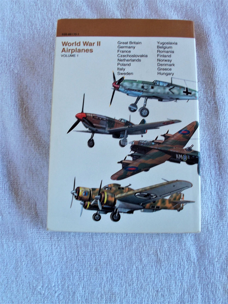 World War Ii Airplanes, Vol. 1 (Rand Mcnally Color Illustrated Guides),New