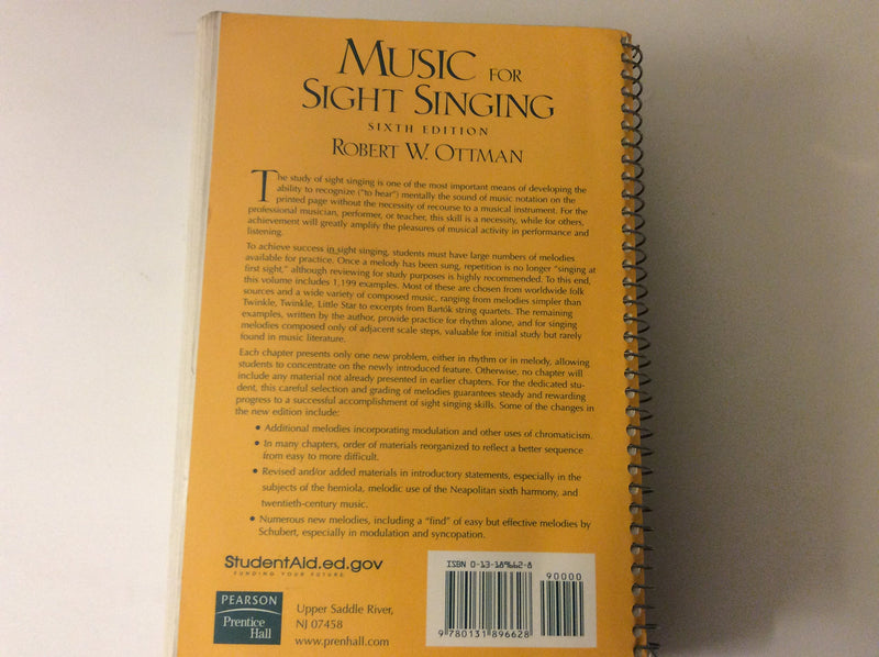 Music For Sightsinging,New