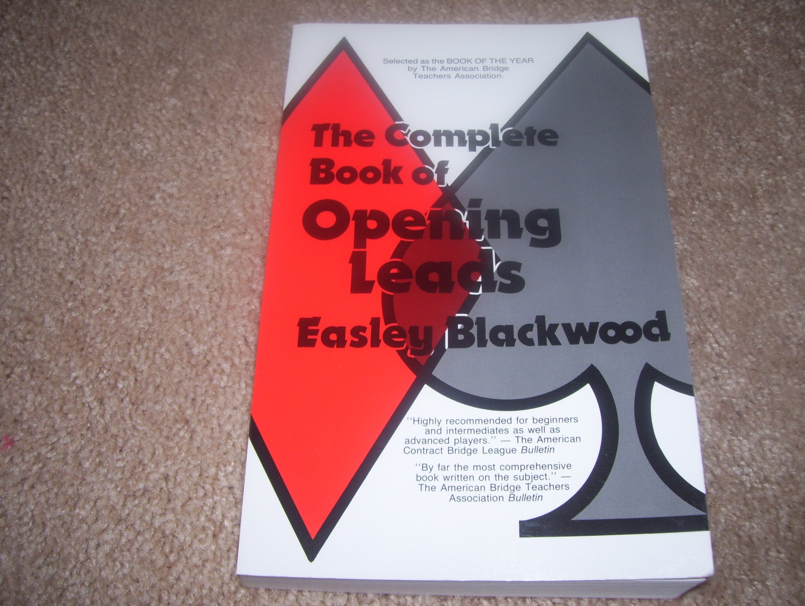 Complete Book of Opening Leads,Used