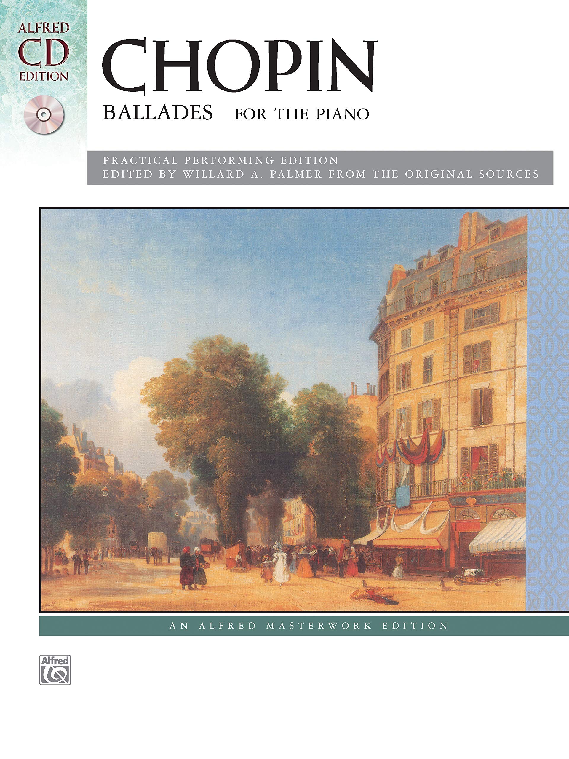 Chopin  Ballades: Book & CD (Alfred Masterwork CD Edition),Used